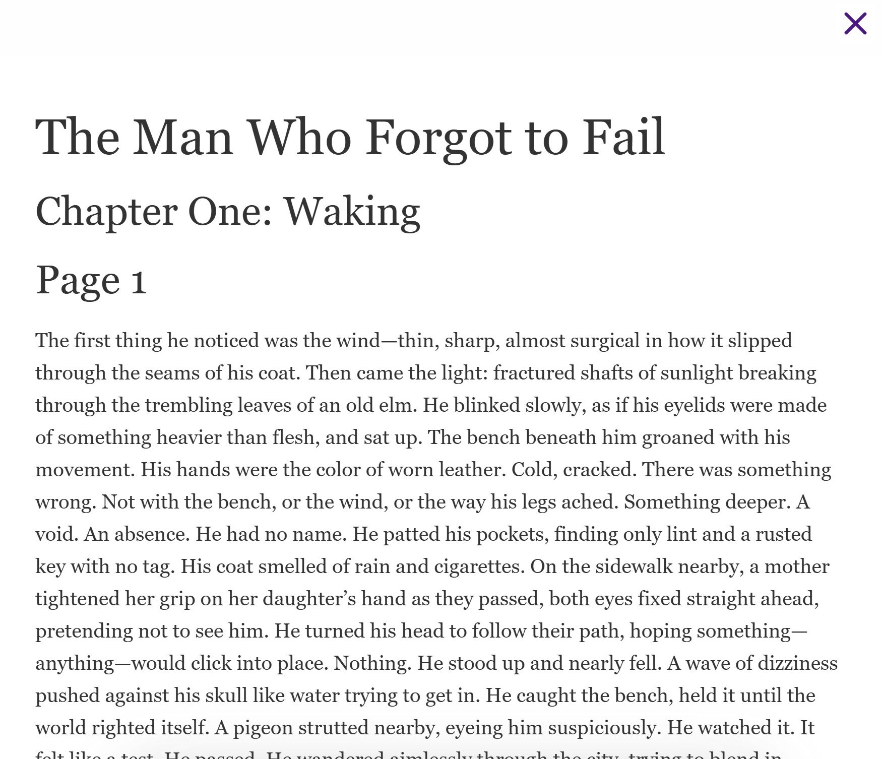 Readzit overlay example
