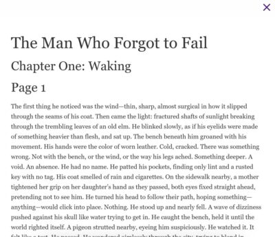 Readzit overlay example